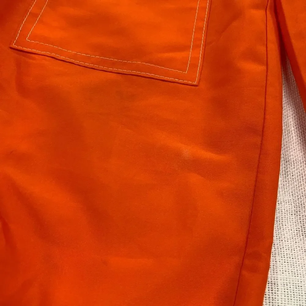 NASA Kids Orange Astronaut Costume Jumpsuit